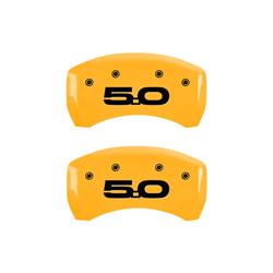 MGP Yellow Caliper Covers for 2015 MUSTANG - 10203RM52YL