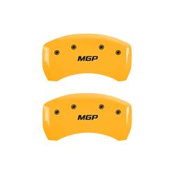MGP Yellow Caliper Covers for 2015 MUSTANG - 10203RMGPYL