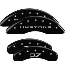MGP Black Caliper Covers for 2015-2023 MUSTANG - 10204SM32BK