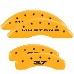 MGP Yellow Caliper Covers for 2015-2023 MUSTANG - 10204SM32YL