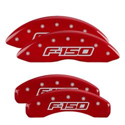 MGP Caliper Covers - Brake Caliper Covers for 2012-2020 F-150 - 10219SCLCRD