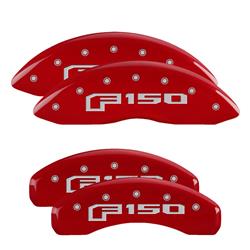 MGP Red Caliper Covers for 2012-2020 F-150 - 10219SF16RD