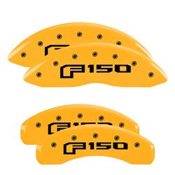 MGP Yellow Caliper Covers for 2012-2020 F-150 - 10219SF16YL