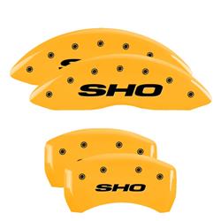 MGP Yellow Caliper Covers for 2013-2018 TAURUS - 10222SSHOYL