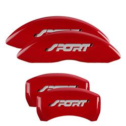 MGP Red Caliper Covers for 2011-2019 EXPLORER - 10229SSP1RD
