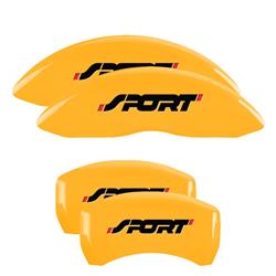 MGP Yellow Caliper Covers for 2011-2019 EXPLORER - 10229SSP1YL