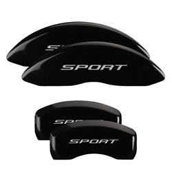 MGP Black Caliper Covers for 2015-2018 EDGE - 10241SSP2BK