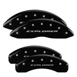 MGP Black Caliper Covers for 2016-2017 EXPLORER - 10243SXPLBK