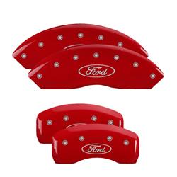 MGP Red Caliper Covers for 2017-2019 FUSION - 10244SFRDRD