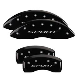 MGP Black Caliper Covers for 2017-2019 FUSION - 10244SSPTBK
