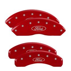 MGP Red Caliper Covers 10248SFRDRD