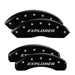 MGP Black Caliper Covers for 2020-2025 EXPLORER - 10252SEXPBK