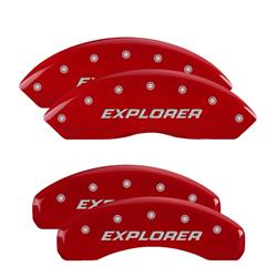 MGP Red Caliper Covers for 2020-2025 EXPLORER - 10252SXPLRD