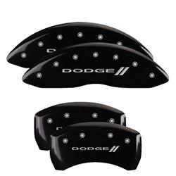 MGP Black Caliper Covers for 2009-2010 CHALLENGER, 2006-2010 CHARGER, 2005-2008 MAGNUM - 12005SDD3BK