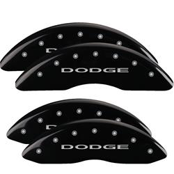MGP Black Caliper Covers for 2010 RAM 2500, RAM 3500 - 12124SDD4BK
