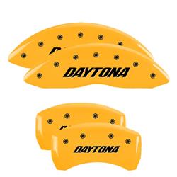 MGP Yellow Caliper Covers for 2011-2023 CHALLENGER, CHARGER - 12162SDAYYL