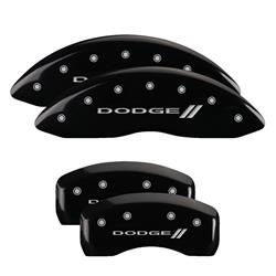 MGP Black Caliper Covers for 2008-2014 AVENGER, 2007-2012 CALIBER - 12192SDD3BK