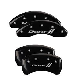 MGP Black Caliper Covers for 2013-2016 DART - 12199SDRTBK