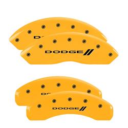 MGP Yellow Caliper Covers for 2011-2019 GRAND CARAVAN, 2012-2018 JOURNEY - 12200SDD3YL