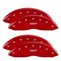 MGP Red Caliper Covers for 2001-2002 VIPER - 12203SMGPRD