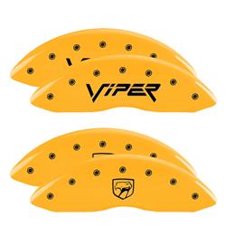 MGP Yellow Caliper Covers for 2001-2002 VIPER - 12203SSNPYL