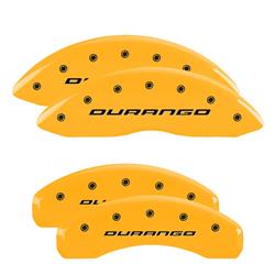 MGP Yellow Caliper Covers for 2011-2024 DURANGO - 12204SDG1YL