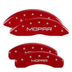 MGP Red Caliper Covers for 2011-2024 DURANGO - 12204SMOPRD