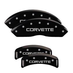 MGP Black Caliper Covers for 1988-1996 CORVETTE - 13013SCV4BK