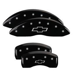 MGP Black Caliper Covers for 2010-2013 IMPALA - 14006SBOWBK