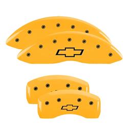 MGP Yellow Caliper Covers for 2010-2013 IMPALA - 14006SBOWYL
