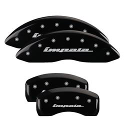 MGP Black Caliper Covers for 2010-2013 IMPALA - 14006SIMPBK