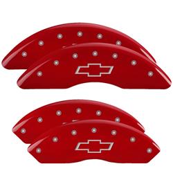 MGP Caliper Covers - Brake Caliper Covers for 2009-2016 EXPRESS 2500, 2009-2017 EXPRESS 3500 - 14008SCUSDF