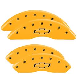 MGP Yellow Caliper Covers for 2009-2016 EXPRESS 2500, 2009-2017 EXPRESS 3500 - 14008SBOWYL