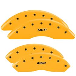 MGP Yellow Caliper Covers for 2009-2011 EXPRESS 2500, 2009-2017 EXPRESS 3500 - 14008SMGPYL