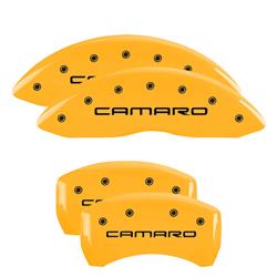 MGP Yellow Caliper Covers for 1998-2002 CAMARO - 14027SCA4YL