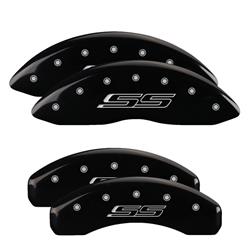 MGP Black Caliper Covers for 2010-2015 CAMARO - 14036SSS5BK