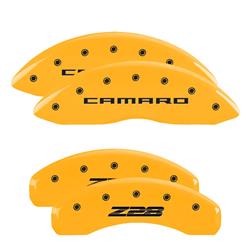 MGP Yellow Caliper Covers for 2010-2015 CAMARO - 14036SZ85YL