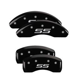 MGP Black Caliper Covers for 2000-2005 IMPALA, MONTE CARLO - 14050SSS4BK