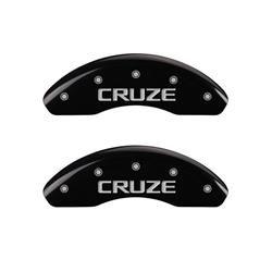 MGP Black Caliper Covers for 2011-2013 CRUZE - 14208FCRZBK
