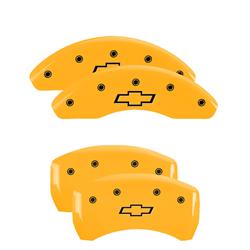 MGP Yellow Caliper Covers for 2005-2010 COBALT, 2008-2010 HHR, 2004-2012 MALIBU - 14224SBOWYL