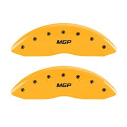 MGP Yellow Caliper Covers for 2005-2007 SILVERADO 1500 - 14238FMGPYL