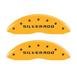 MGP Yellow Caliper Covers for 2005-2007 SILVERADO 1500 - 14238FSILYL