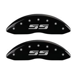 MGP Black Caliper Covers for 2005-2007 SILVERADO 1500 - 14238FSS3BK