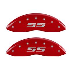 MGP Red Caliper Covers for 2005-2007 SILVERADO 1500 - 14238FSS3RD