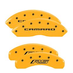 MGP Yellow Caliper Covers for 2016-2024 CAMARO - 14240SCR5YL