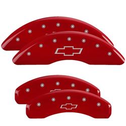 MGP Red Caliper Covers for 2016-2024 CAMARO - 14241SBOWRD
