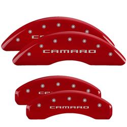 MGP Red Caliper Covers for 2016-2024 CAMARO - 14241SCA5RD