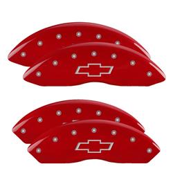 MGP Red Caliper Covers for 2012-2017 EXPRESS 2500 - 14243SBOWRD