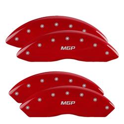 MGP Red Caliper Covers for 2012-2017 EXPRESS 2500 - 14243SMGPRD