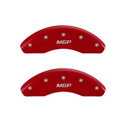 MGP Red Caliper Covers for 2012-2018 VERSA, 2014-2019 VERSA NOTE - 17213FMGPRD